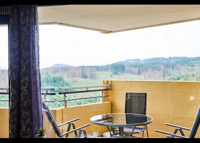 Daire Neu! Panoramablick Pool Und Sauna Hohegeiß
